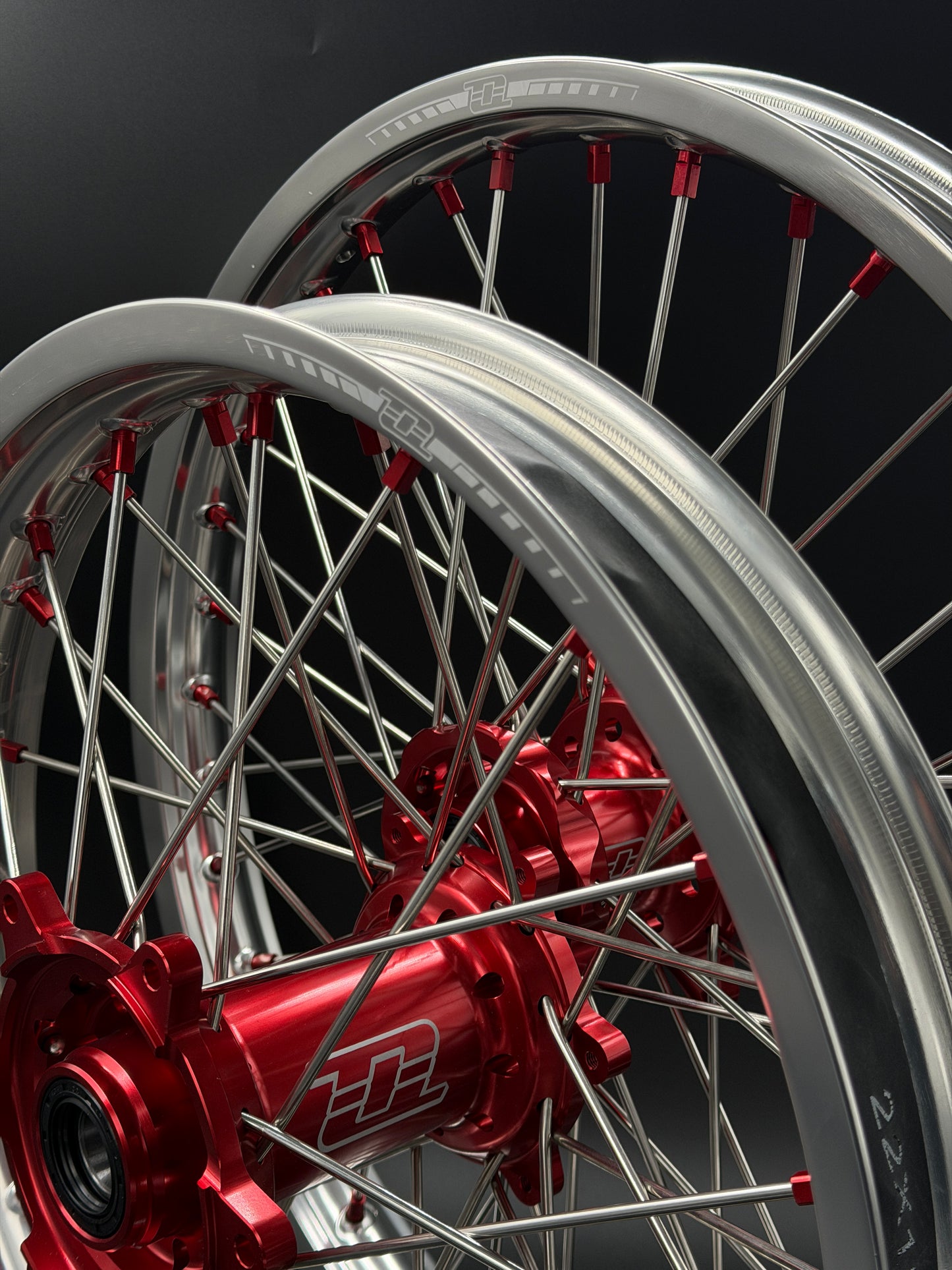 Stark Varg & KTM 21/18 Sliver/Red