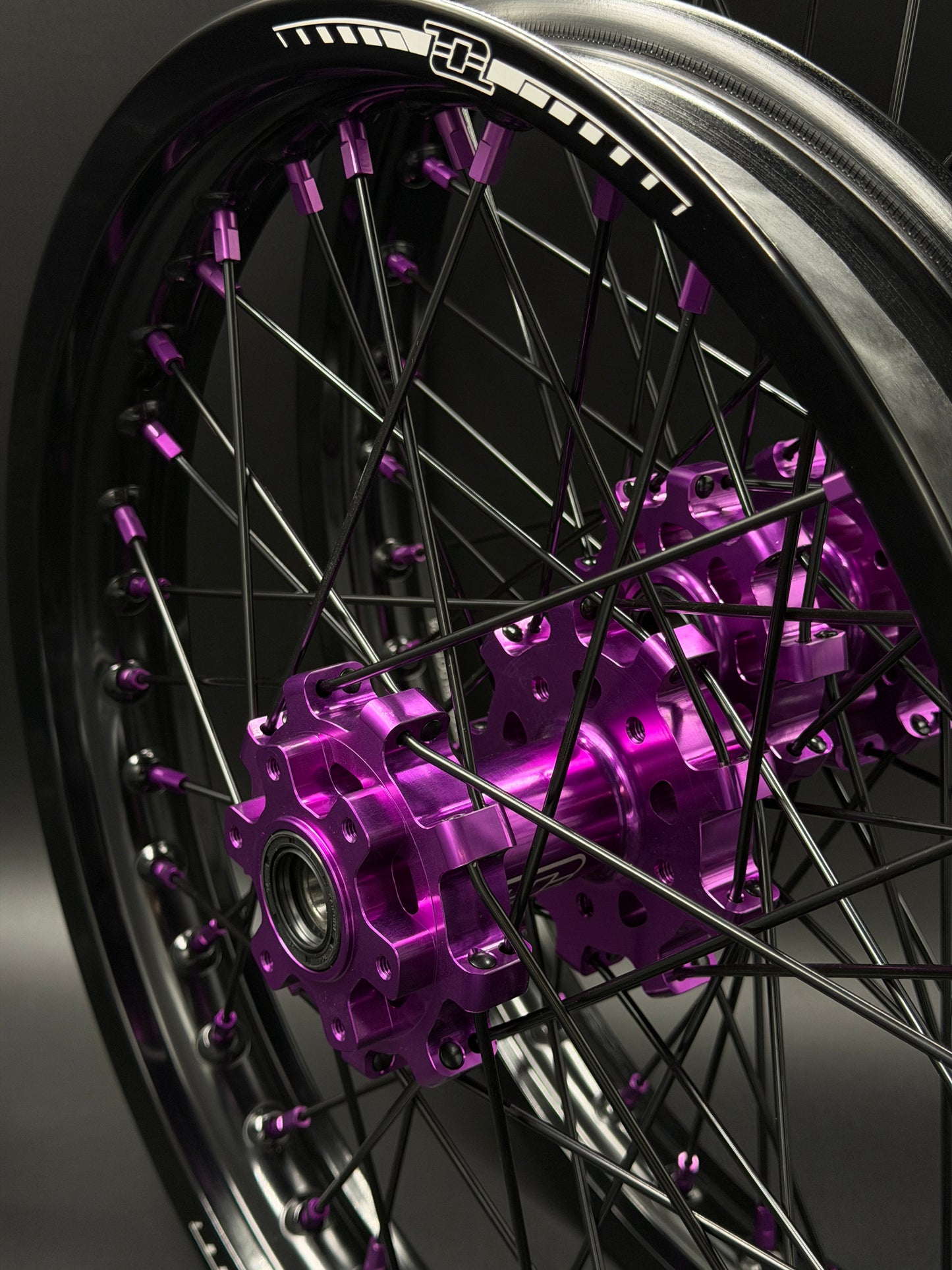 Surron Hyper Bee 17/14 Wheels Black/Purple