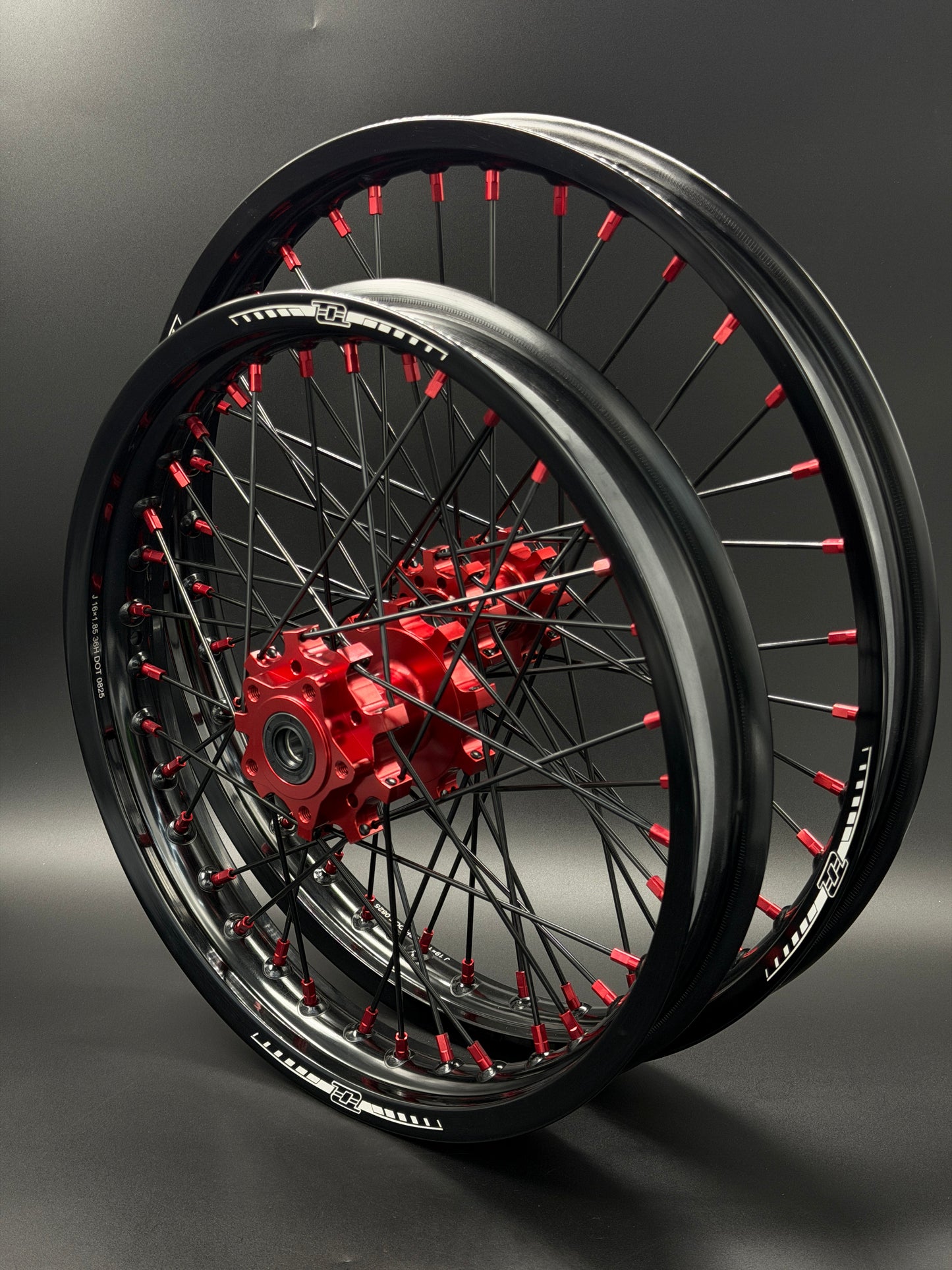 Surron Light Bee Wheels 16/19 Black/Red