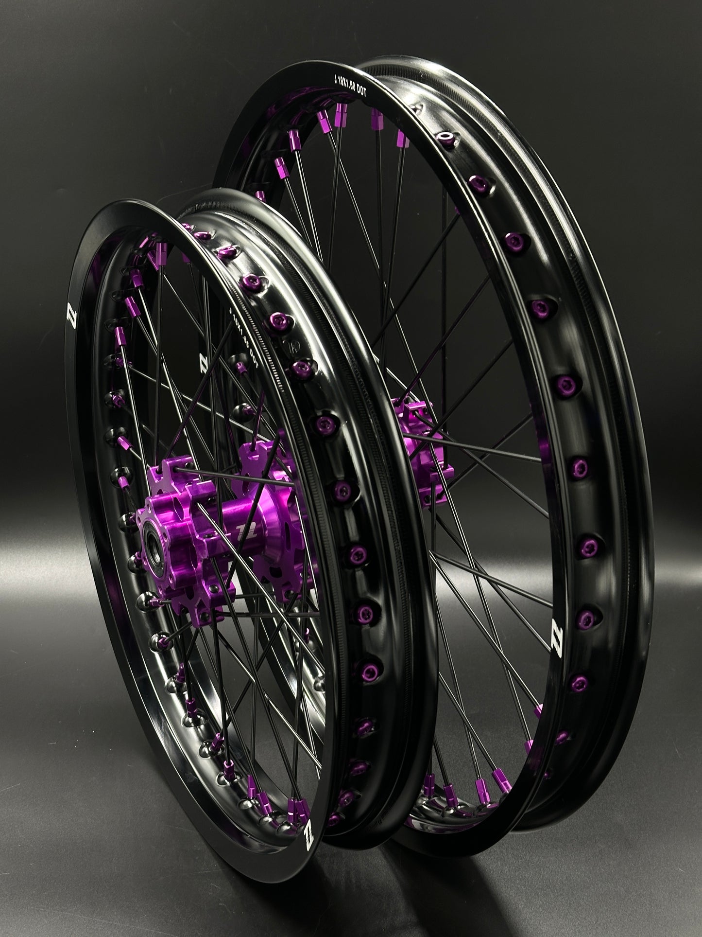 Surron Light Bee Wheels 16/19 Black/Purple