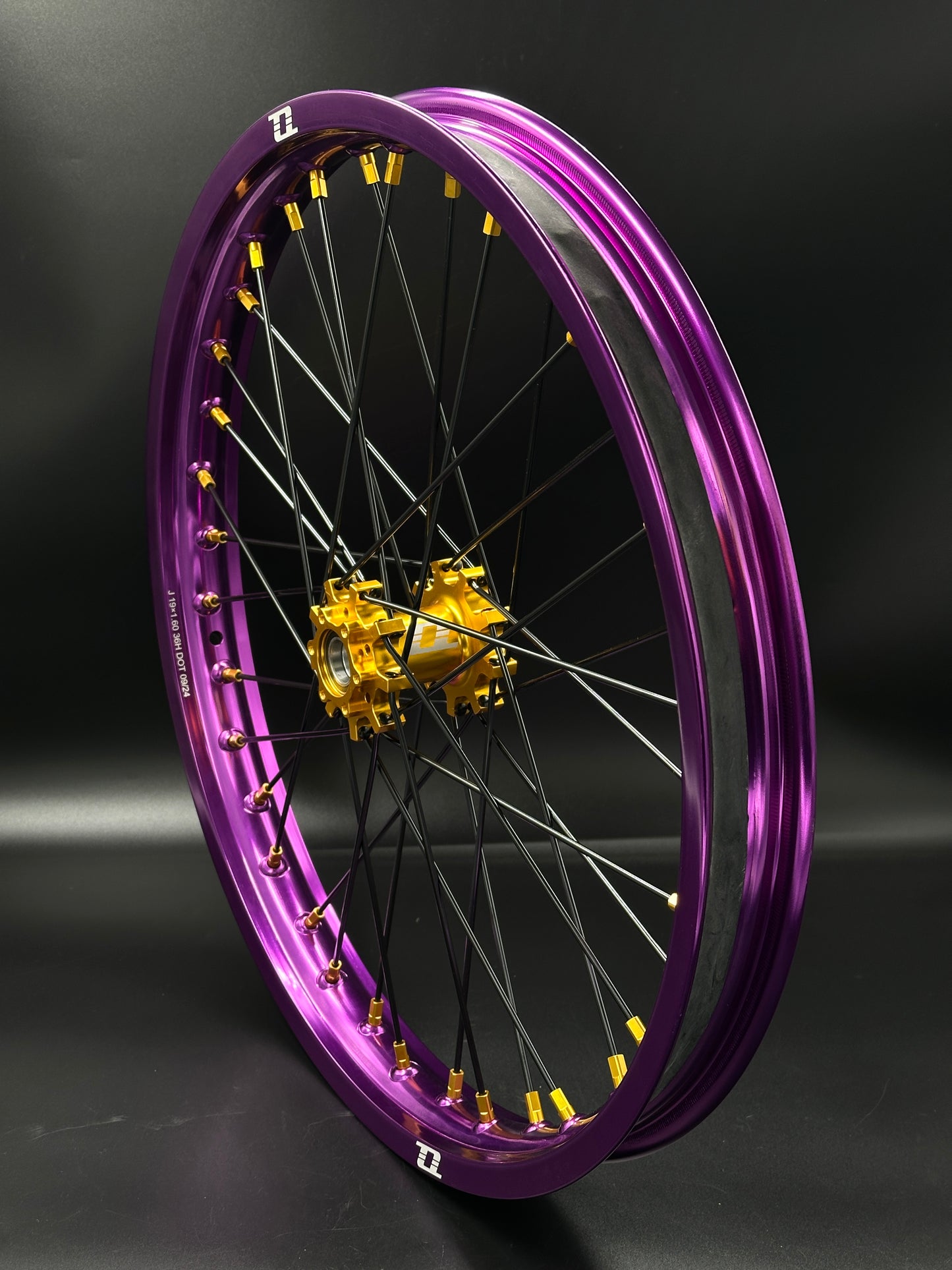 Surron Light Bee Wheels 16/19 Purple/Gold