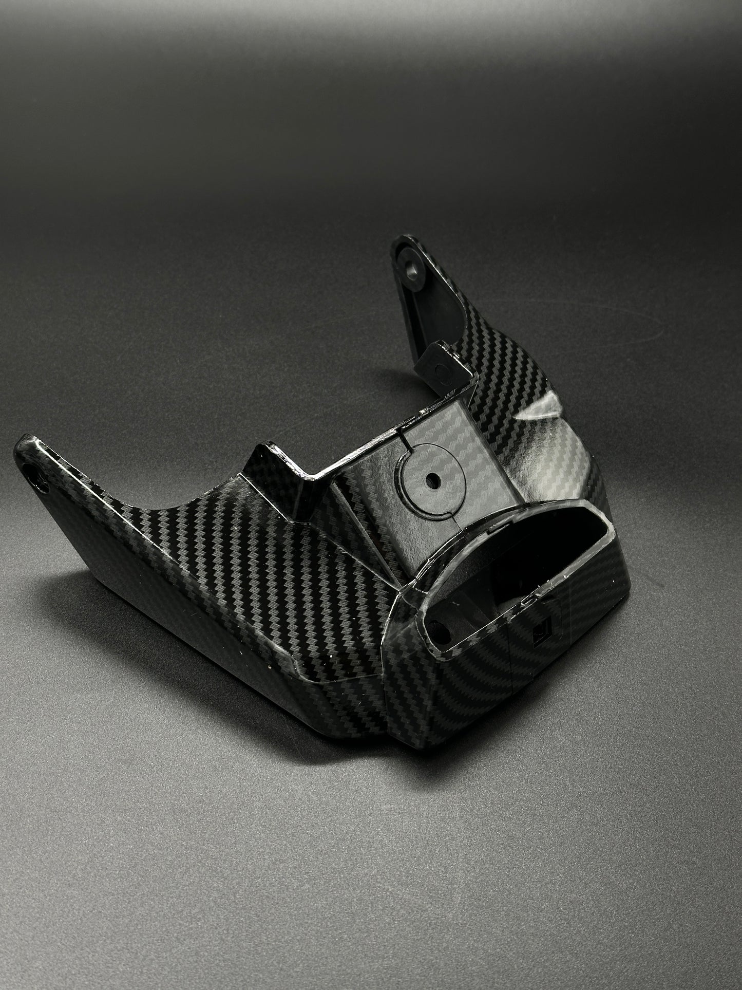 Surron Light Bee (Glossy)Battery Lock Cover Carbon Dipped