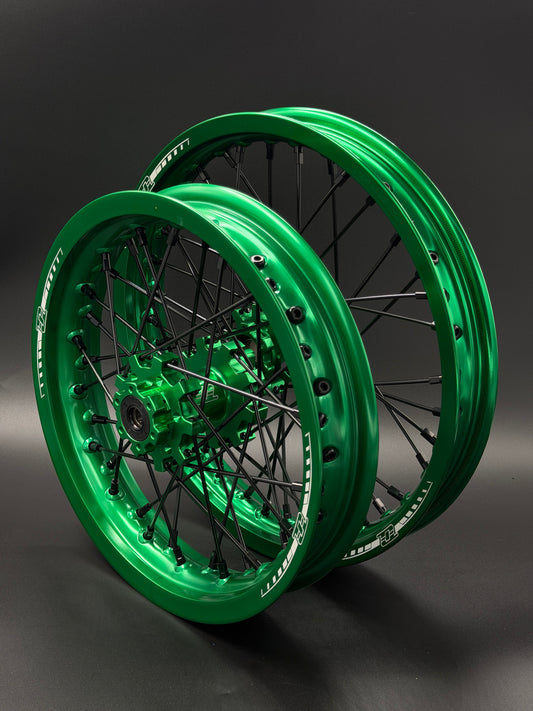 Surron Hyper Bee Wheels 12/14 Green/Green