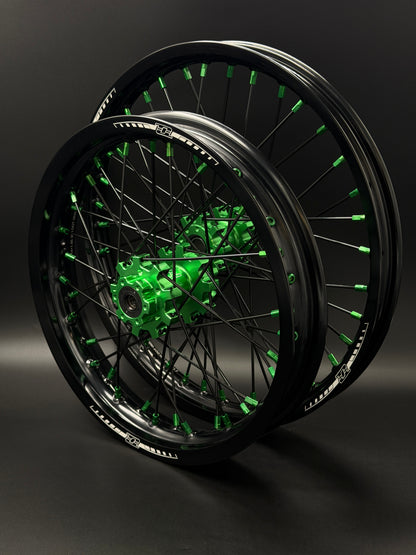 Surron Hyper Bee 17/14 Wheels Black/Green