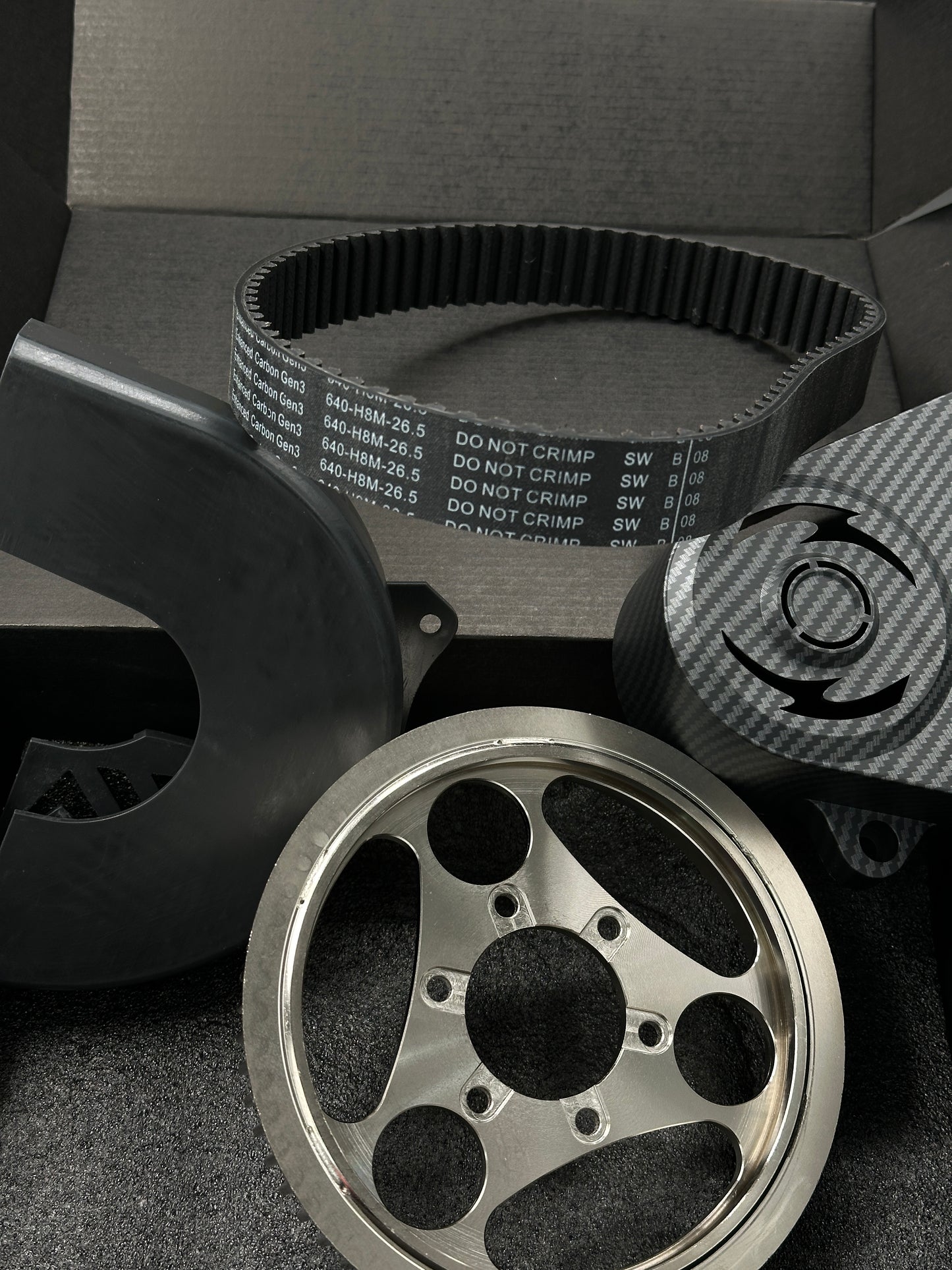 VTB Ventus Ryuga 81KW Motor with Pully, Motorcover, New Carbon Belt