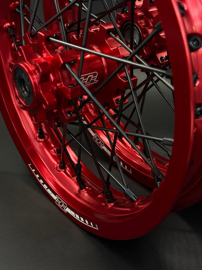 Surron Hyper Bee Wheels 12/14 Red/Red