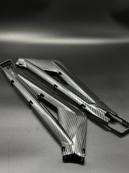 Surron Light Bee Swing Arm Protectors (Carbon Dipped)