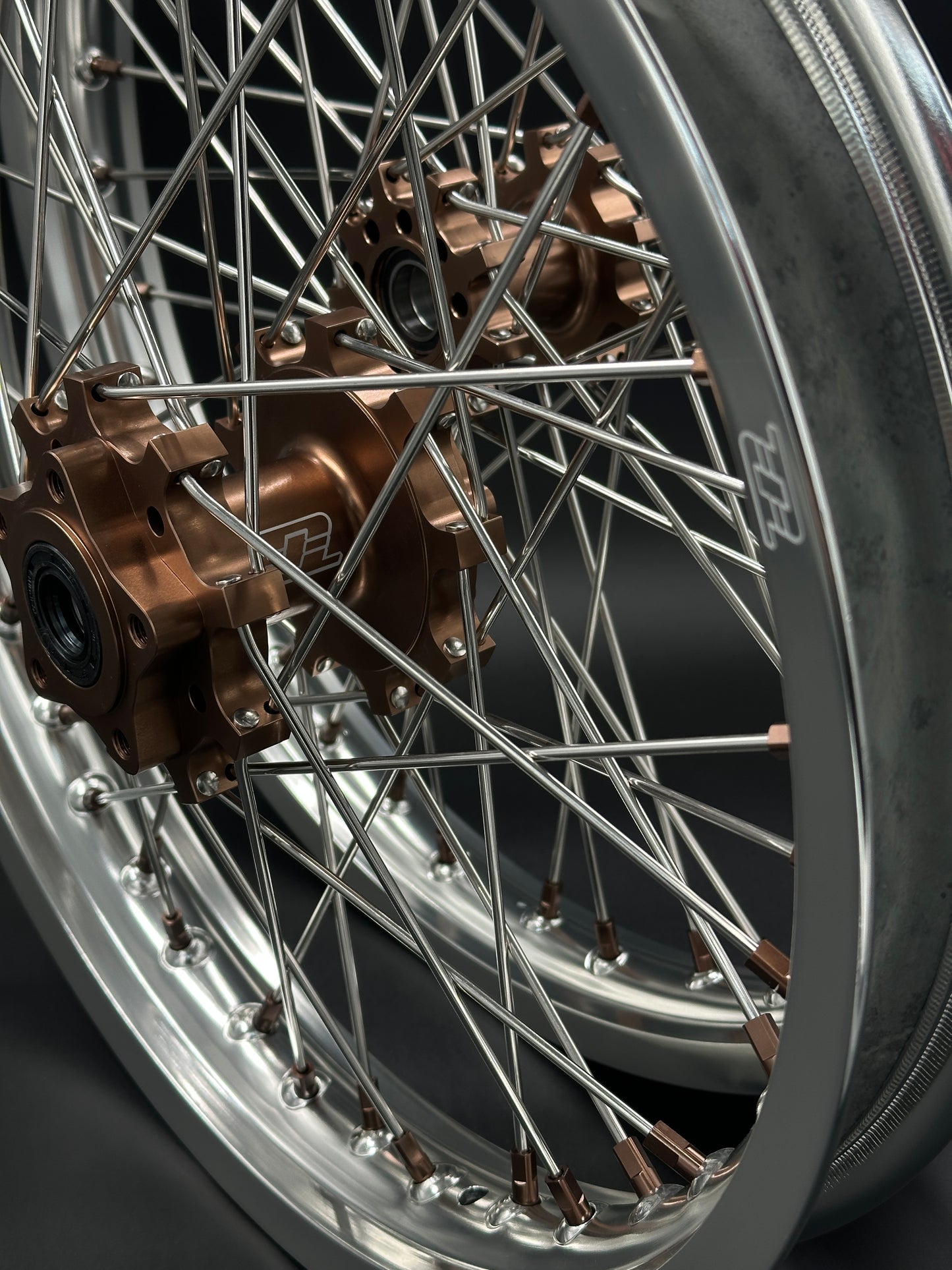 Surron Light Bee Wheels 16/19 Sliver/Bronze