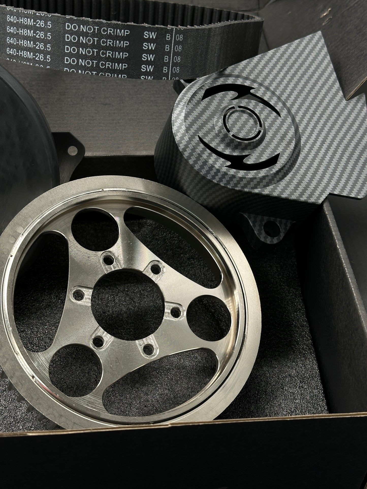 VTB Ventus Ryuga 81KW Motor with Pully, Motorcover, New Carbon Belt