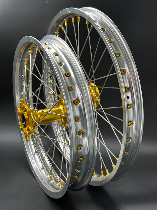 Surron Ultra Bee Wheels 18/21 Sliver/Gold
