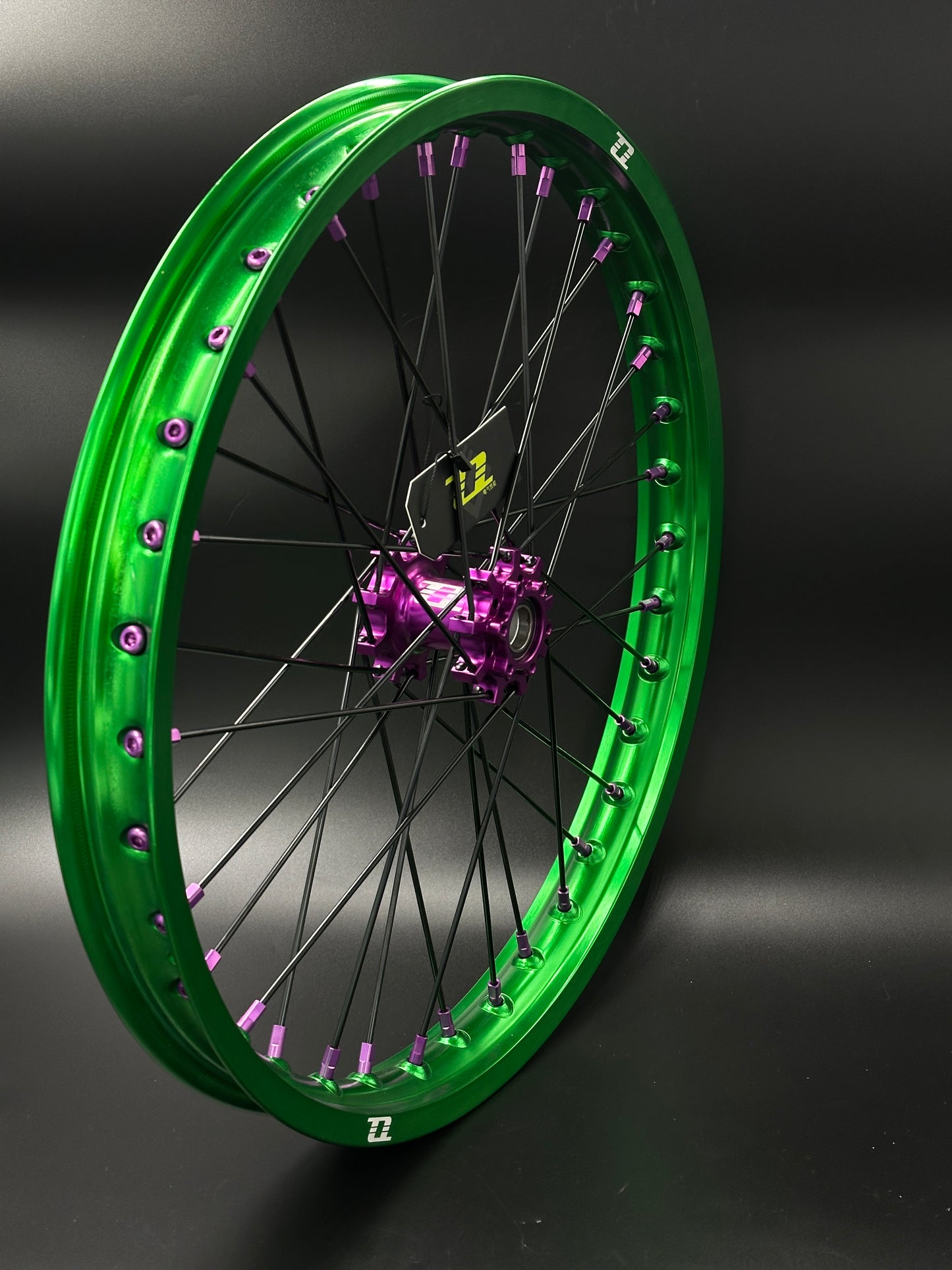 Surron Light Bee Wheels 16/19 Green/Purple