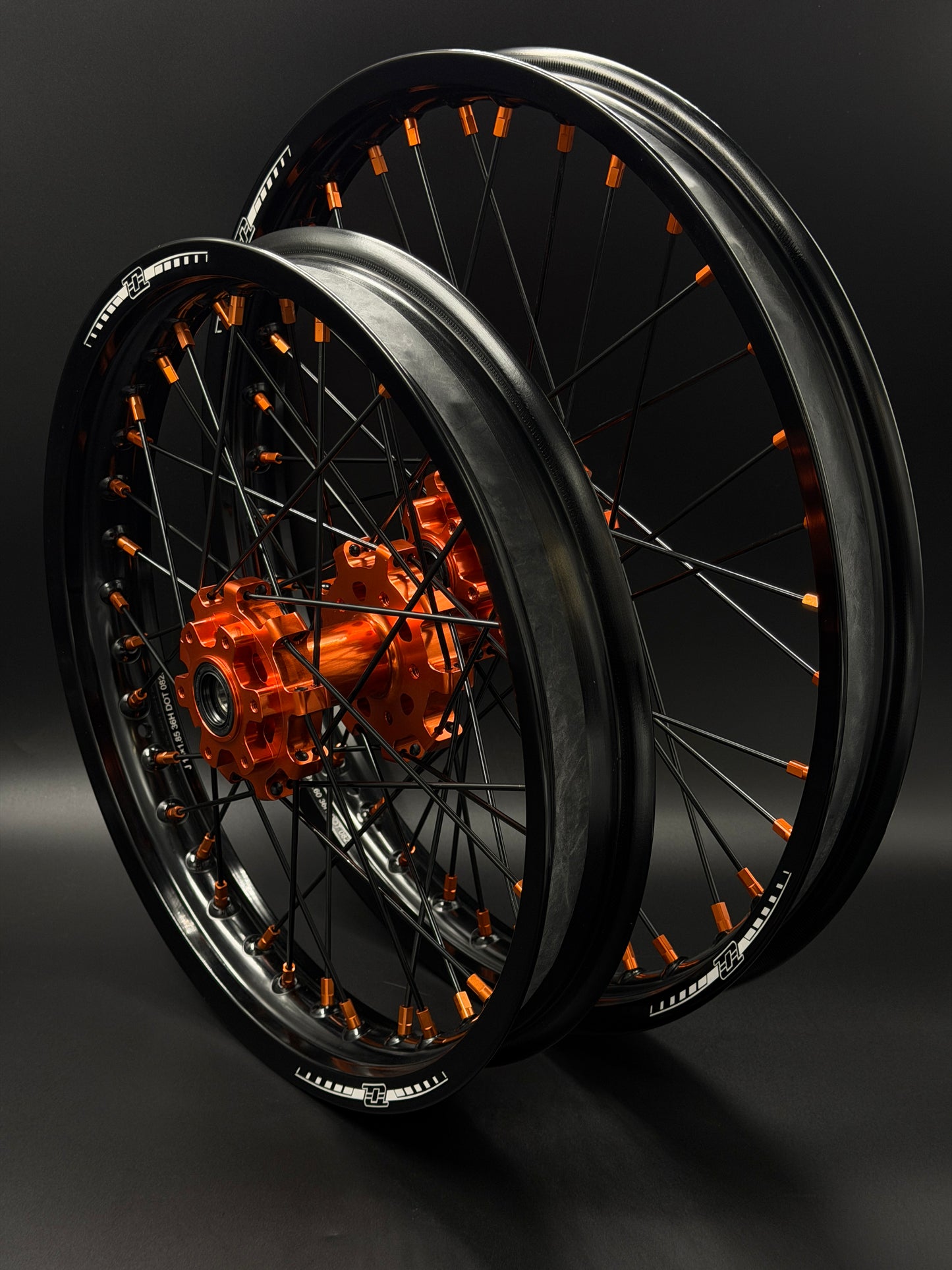Talaria MX5 19/16 Wheel Set Black/Orange