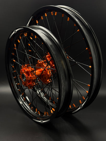 Talaria MX5 19/16 Wheel Set Black/Orange