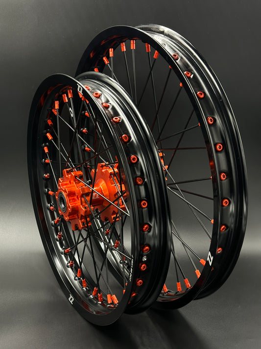 Surron Light Bee Wheels 16/19 Black/Orange