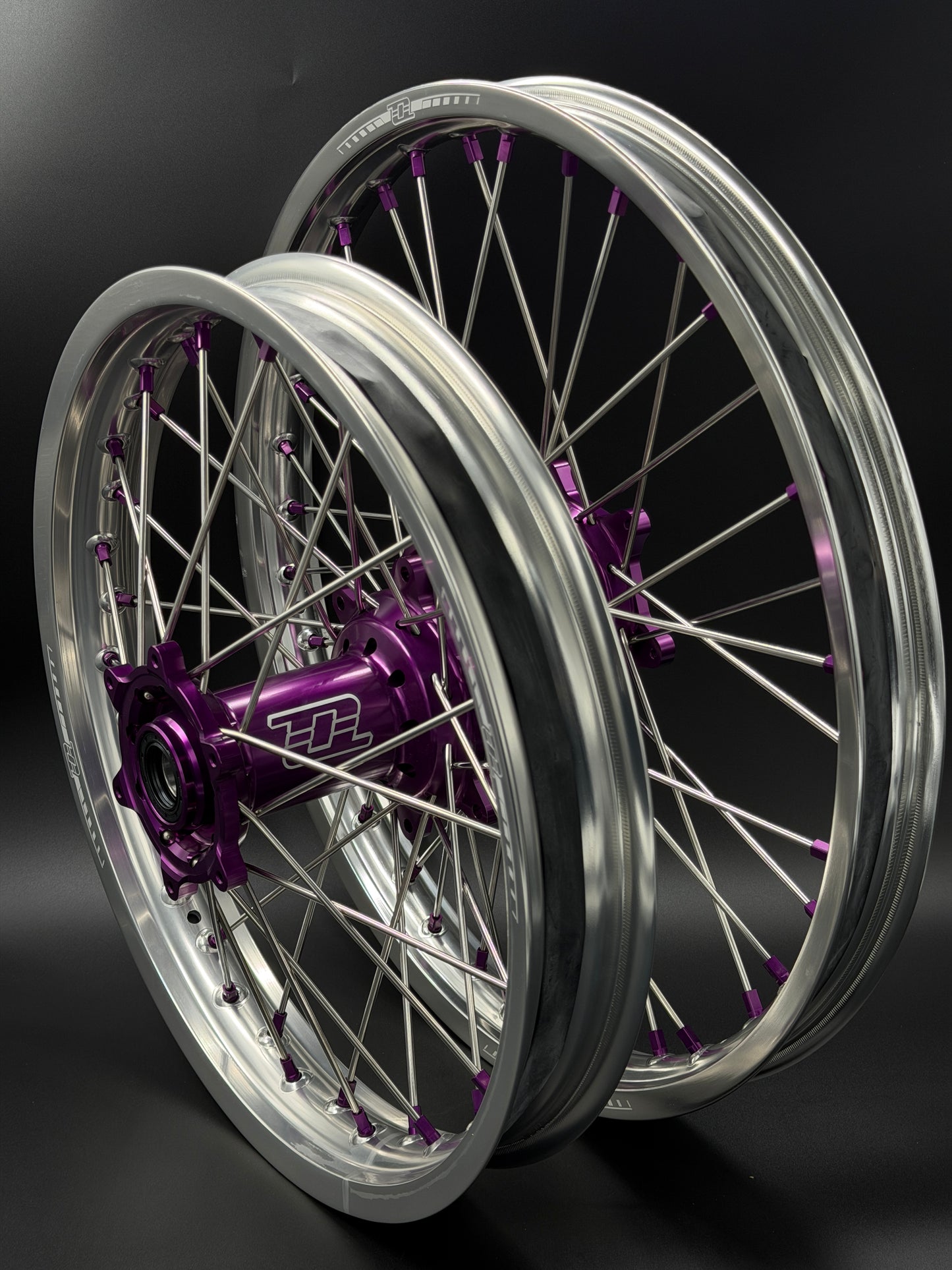 Stark Varg & KTM 21/18 Sliver/Purple