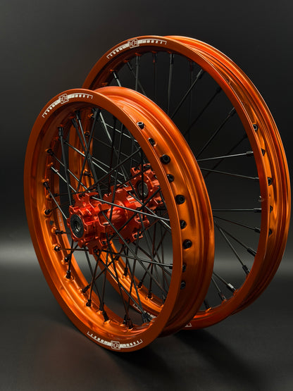 Surron Hyper Bee 17/14 Wheels Orange/Orange