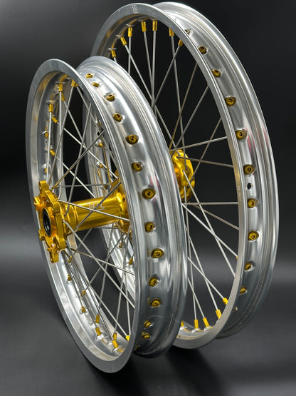 Surron Ultra Bee Wheels 18/21 Sliver/Gold