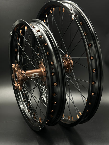 Surron Ultra Bee Wheels 18/21 Black/Bronze