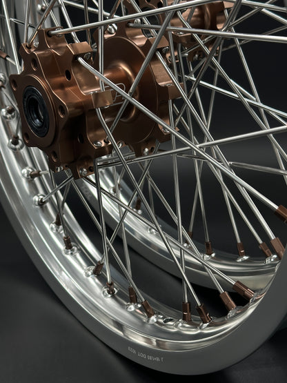 Surron Light Bee Wheels 16/19 Sliver/Bronze