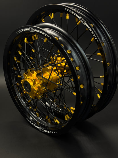 Surron Hyper Bee Wheels 12/14 Black/Gold