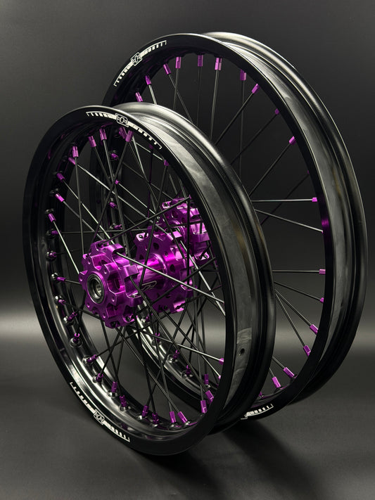 Talaria MX5 19/16 Wheel Set Black/Purple