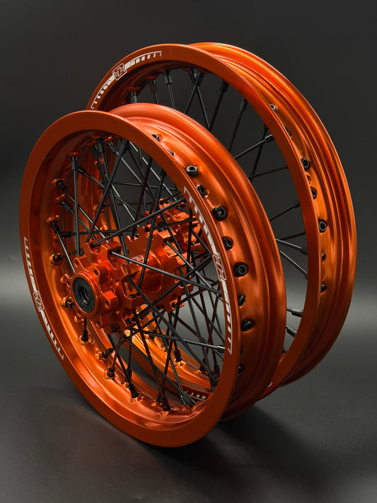 Surron Hyper Bee Wheels 12/14 Orange/Orange