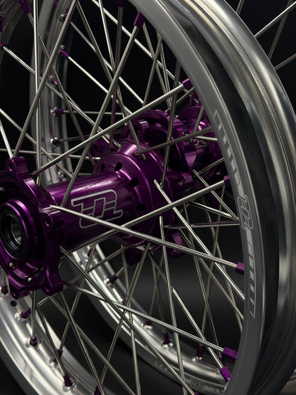 Stark Varg & KTM 21/18 Sliver/Purple