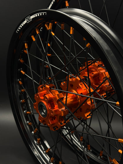 Talaria MX5 19/16 Wheel Set Black/Orange