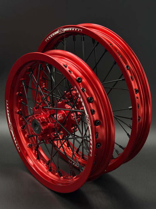 Surron Hyper Bee Wheels 12/14 Red/Red