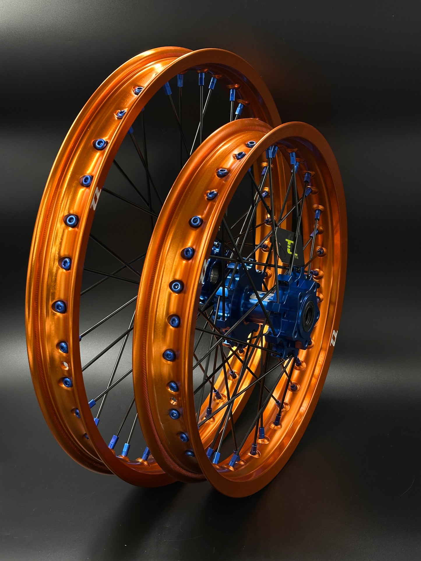 Surron Light Bee Wheels 16/19 Orange/Blue