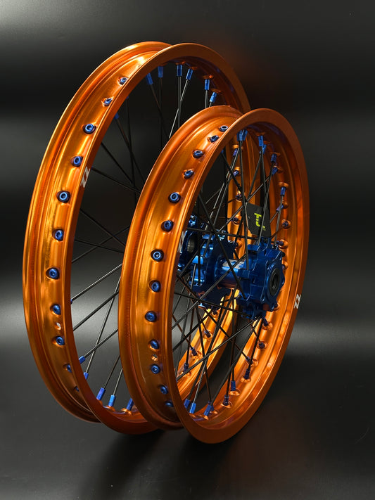 Surron Light Bee Wheels 16/19 Orange/Blue