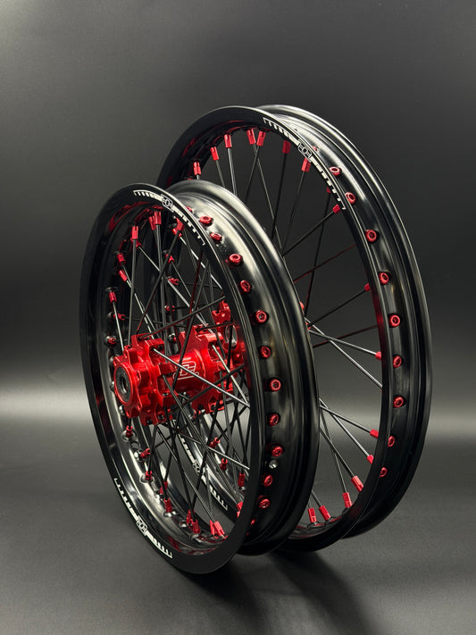 Surron Hyper Bee 17/14 Wheels Black/Red