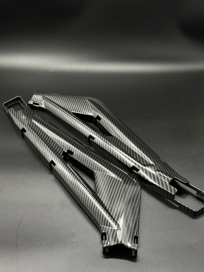 Surron Light Bee Swing Arm Protectors (Carbon Dipped)