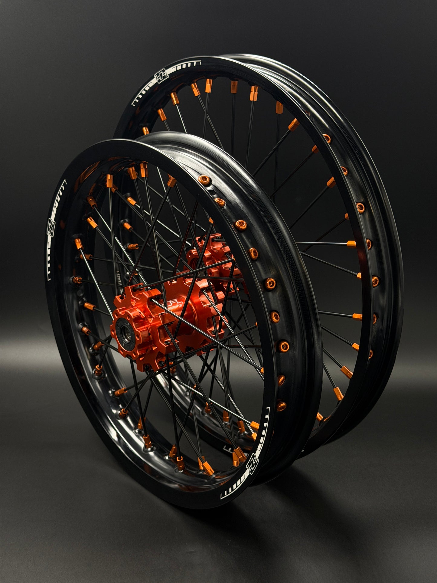 Surron Hyper Bee 17/14 Wheels Black/Orange