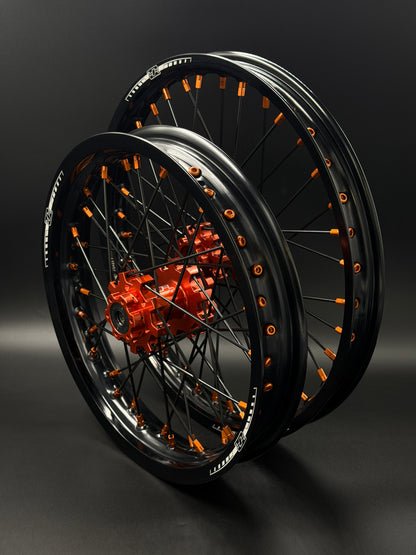 Surron Hyper Bee 17/14 Wheels Black/Orange