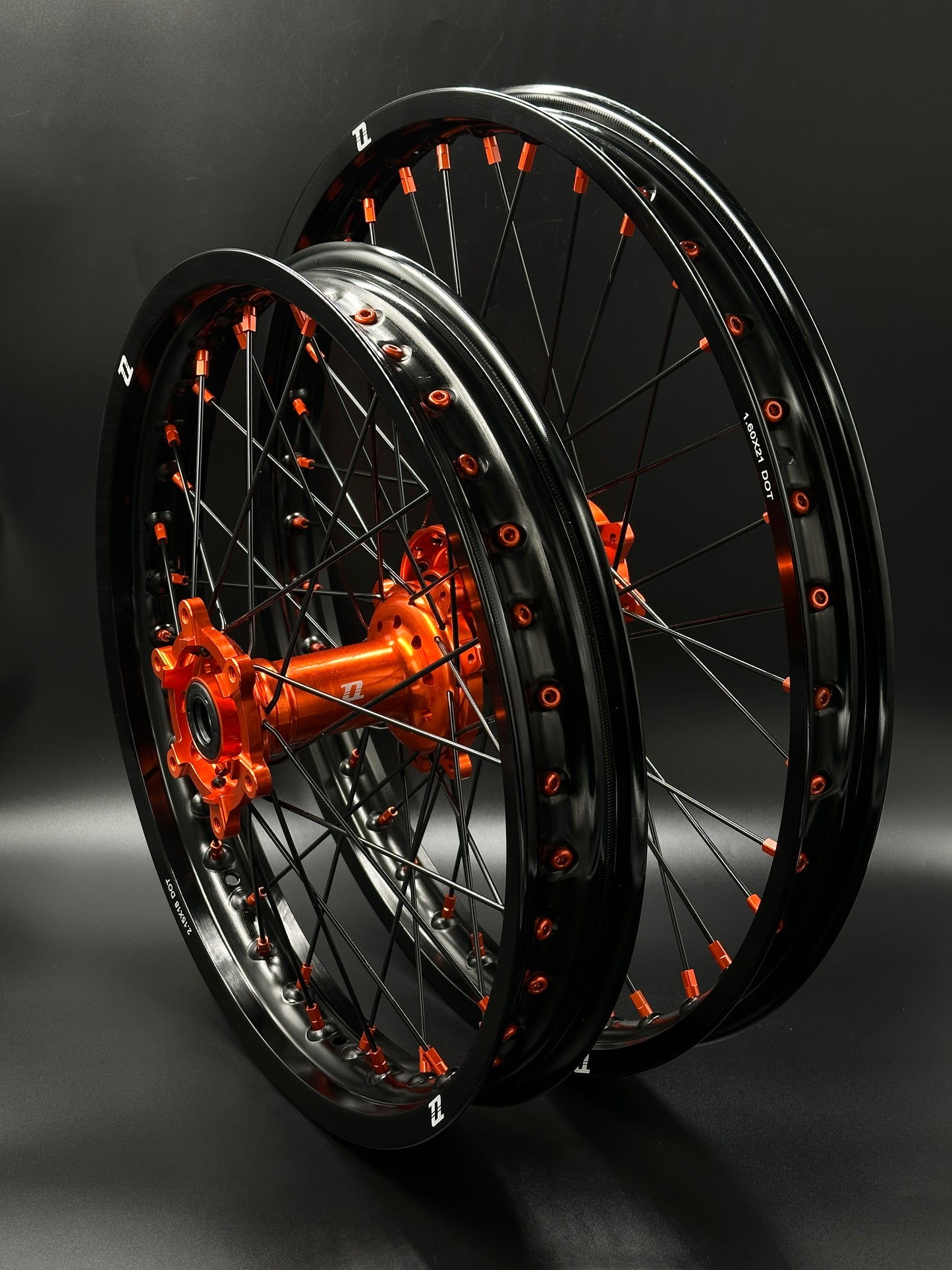 Surron Ultra Bee Wheels 18/21 Black/Orange