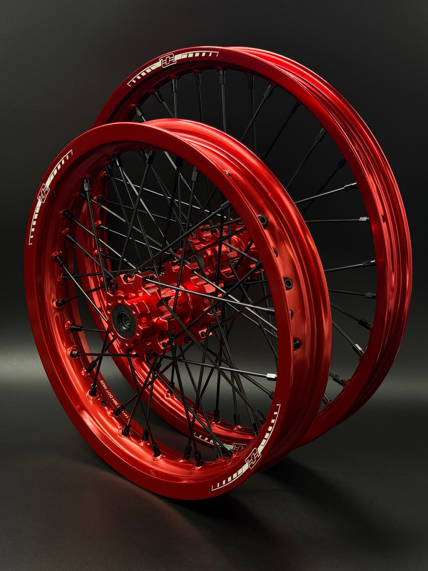 Surron Hyper Bee 17/14 Wheels Red/Red