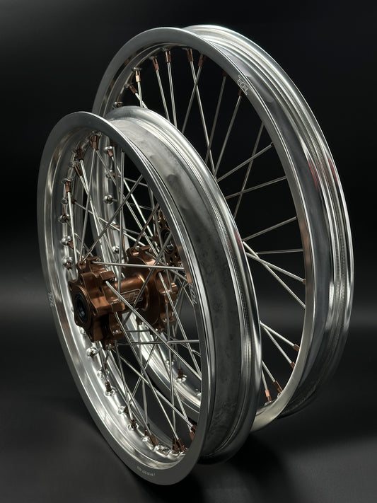 Surron Light Bee Wheels 16/19 Sliver/Bronze